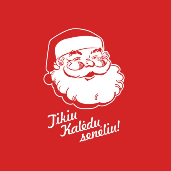 Iliustracija „Tikiu Kalėdų seneliu!”