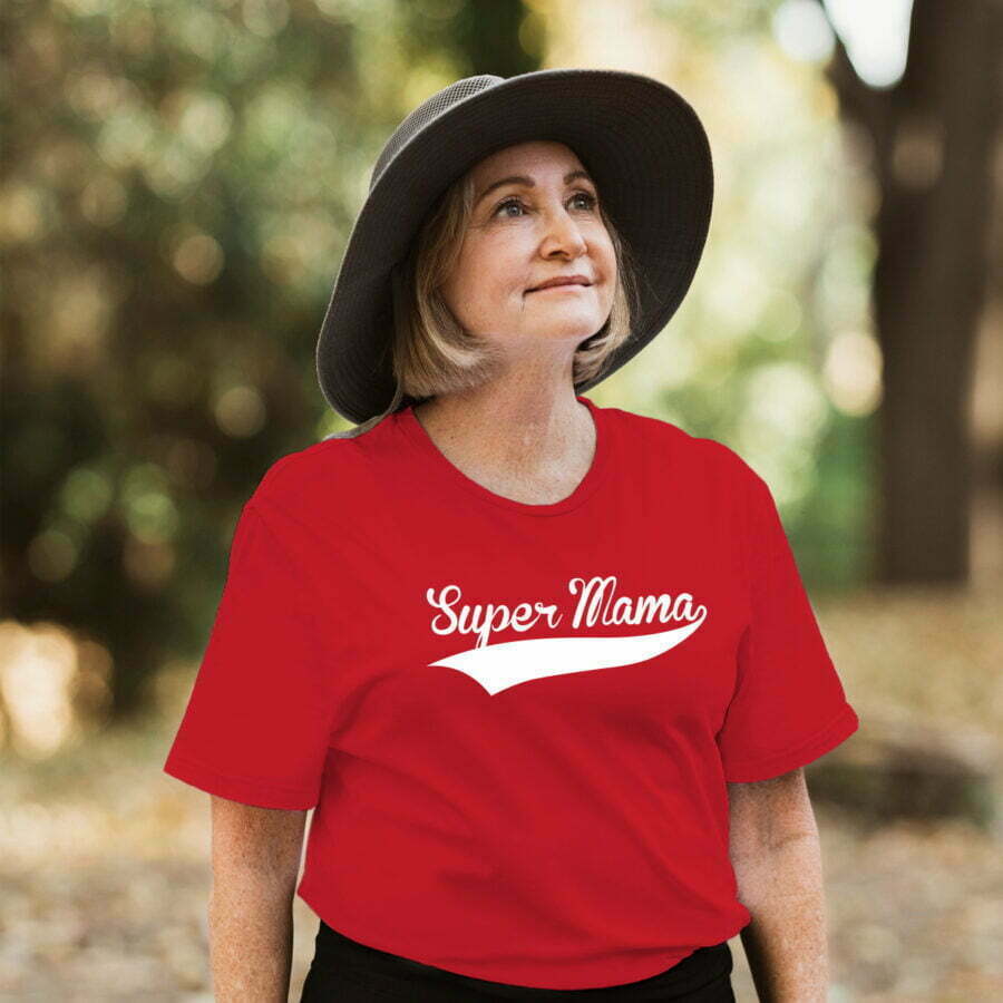 Marškinėliai „Super Mama”