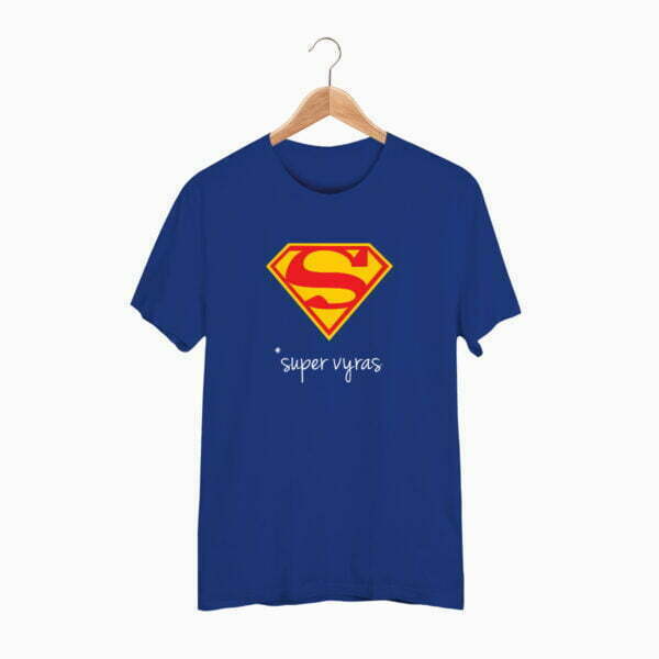 Marškinėliai „Super vyras”