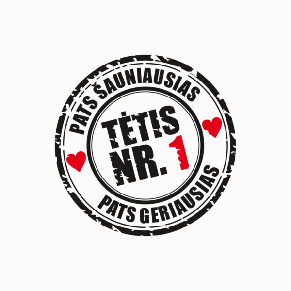 Iliustracija „Pats šauniausias tėtis nr. 1”