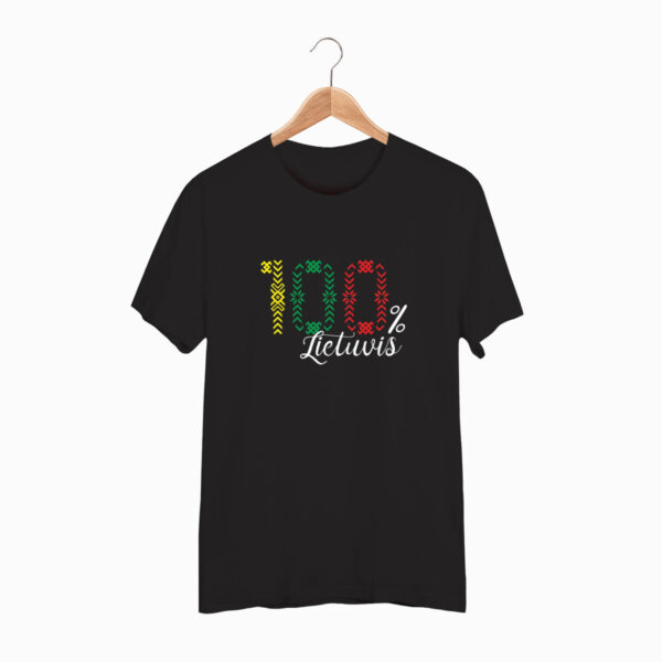 Marškinėliai „100% Lietuvis”