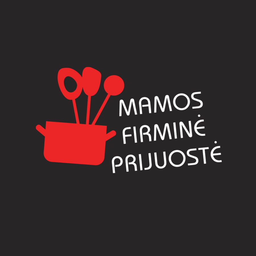 Prijuostė „Mamos firminė prijuostė”