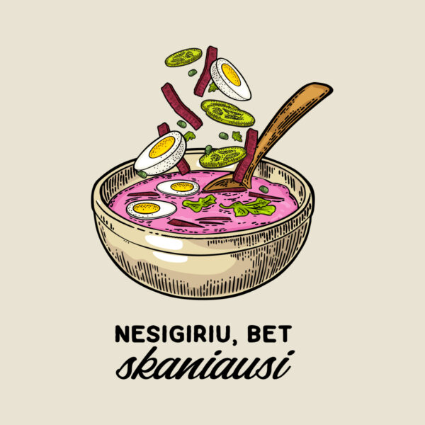 Iliustracija „Skaniausi šaltibarščiai”