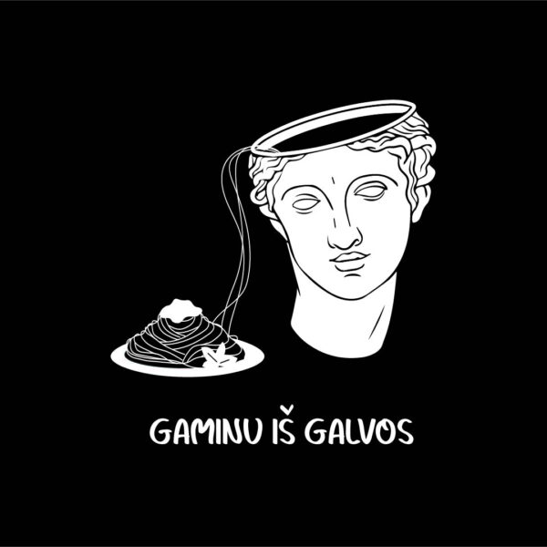 Prijuostė „Gaminu iš galvos”