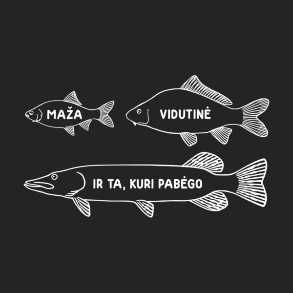 Iliustracija „Maža, vidutinė ir ta kuri pabėgo…”